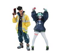 Jiumaocleu David Martinez Figura Lucy Estatua Rebecca Action, figura de anime a escala 1/7, modelo Lucyna Kushinada, colección de escritorio, decoración de exhibición de regalo para fans