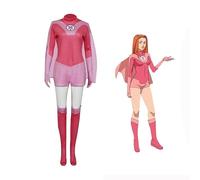 Jiumaocleu Disfraz de cosplay invencible de anime Mark Grayson, overol de cosplay de Omni-Man, traje de Atom Eve, traje de anime para juego de rol, conjunto completo de ropa