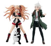 Jiumaocleu Enoshima Junko and Nagito Komaeda Figura Estatua Modelo, 18cm Figura de acción de Anime, Modelo de Estatua de pie, Escultura de PVC Hecha a Mano Coleccionable
