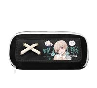 Jiumaocleu Estuche para bolígrafos de anime JJK para niños y niñas, figura de anime Geto Suguru/Gojo Satoru, estuche para lápices Nanami Kento para estudiantes de secundaria, 21 x 5,5 x 11 cm, tipo 2