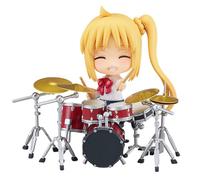 Jiumaocleu Figura de acción de Ijichi Nijika de Bocchi, figura de acción de 10 cm, modelo de anime, decoración de tarta, figura movible, hecha a mano, regalos coleccionables