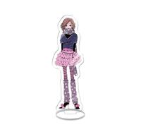 Jiumaocleu Figura de pie de acrílico de anime Komatsu Nana Osaki Nana, modelo 3D, figura transparente de doble cara, decoración de escritorio, coleccionable, 16 cm