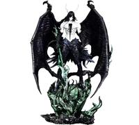 Jiumaocleu Hollow Ichigo Figura - Black Wing Ulquiorra Estatua Grandes Figuras de Anime Horned Ichigo Ulquiorra Cifer Figurina Pose de pie Figura Coleccionable Figura de juguete Regalo para fans 30 cm