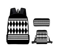 Jiumaocleu Juego de 3 mochilas de anime Manjiro, mochila de anime Matsuno Chifuyu, estuche para lápices Hanemiya Kazutora, bolsa de hombro con impresión 3D, mochila escolar de dibujos animados para