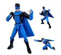 Jiumaocleu Mark Grayson Figura de acción móvil - Figuras múltiples impresas en 3D Mark Grayson Estatua de súper acción Accesorios intercambiables Estatuilla coleccionable 12 cm
