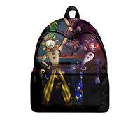 Jiumaocleu Mochila de anime con estampado de dibujos animados 3D, mochila escolar de 30 x 17 x 40 cm, mochila multicompartimento, mochila casual de moda para niños y niñas, Tipo 22, 30*17*40cm