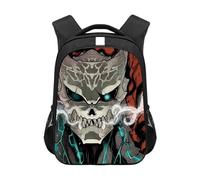 Jiumaocleu Mochila escolar de anime Kaiju No. 8, mochila KAIJU NUMBER EIGHT, mochila escolar impresa para niños de vuelta a la escuela, Tipo 8, 30.5x16x44cm