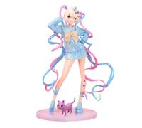 Jiumaocleu NEEDY GIRL OVERDOSE - Figura de 20 cm, modelo de estatua de figura de Kange, figuras de acción de manga de anime, decoración de escritorio coleccionable hecha a mano
