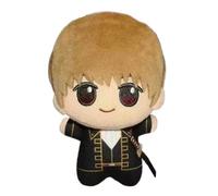 Jiumaocleu Sakata Gintoki - Figura suave de anime, colgante de peluche Okita Sougo, bolsa de peluche suave, mochila, llavero, ocasiones, decoración, coleccionables, 10 cm, 10cm, Algodón polipropileno
