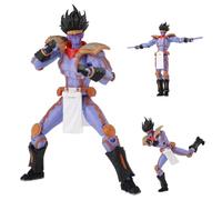 Jiumaocleu Star Platinum - Figura de acción impresa en 3D, figuras multiarticuladas, figura de anime, estrella de platino, figura coleccionable para decoración de escritorio, 16 cm
