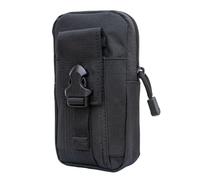 JIUNINE Funda de Teléfono para OUKITEL WP20 / WP18 / WP17 Movil Resistente, Bolso de Cintura Táctico Multifuncional Al Aire Libre, Adecuada para Deportes, Viajes para OUKITEL K7 Pro, Negro