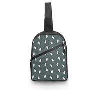 JiuPopular Bolsa cruzada para guitarra, colorida bolsa de música, bolsa bandolera para viajes, compras, deportes, Patrón de pingüino, Talla única