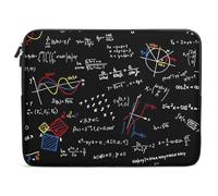 JiuPopular Funda para portátil de 10 pulgadas, funda para laptop de educación matemática lineal