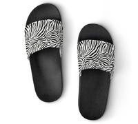 JiuPopular Pantuflas antideslizantes, deslizadores de águila con bandera de Alemania para hombres y mujeres, toboganes de ducha, Estilo negro 3, 37 1/3 EU