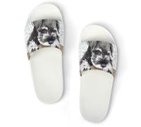 JiuPopular Pantuflas antideslizantes, deslizadores de flores de amapola roja para hombres y mujeres, toboganes de ducha