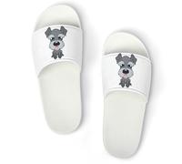 JiuPopular Pantuflas antideslizantes, diseño de ramo de narcisos para hombres y mujeres, toboganes de ducha, Blanco Estilo 3, 37 1/3 EU