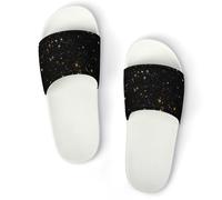 JiuPopular Pantuflas antideslizantes, E7e30e511f1088d2ae7f60a3068632af deslizadores para hombre y mujer, toboganes de ducha, Blanco Estilo 4, 42 1/3 EU