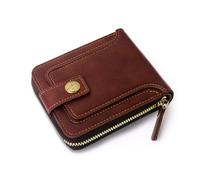 Jiusely Cartera para hombre, tarjetero de crédito, carteras para hombre, bloqueo RFID, carteras para hombre, fundas para tarjetas y organizadores de dinero para hombres con bolsillo con cremallera