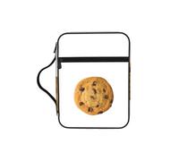 JIUTY Bolsa de mano con diseño de galletas de chocolate con asa resistente, funda protectora para culto a la iglesia y peregrinación