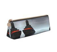 JIUTY Estuche escolar gigante de barco nuclear para niños, estuche pequeño con cremallera para lápices, bolígrafos, marcadores, maquillaje, monedas, White, Talla única, Organizador de bolsas