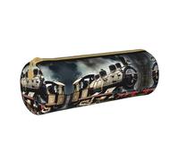 JIUTY Estuche para lápices con cremallera, soporte para bolígrafos, para estudiantes, artistas, oficina, trabajo, escuela, White, Talla única, Organizador de bolsas