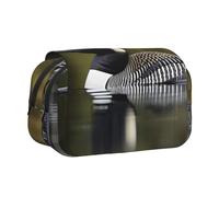 JIUTY Loon Nature - Estuche para lápices de gran capacidad con estampado de pájaros, bolsa de papelería para niños con doble capa para escuela, oficina, universidad, Black, Talla única, Organizador de