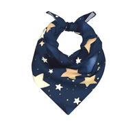 JIUTY Pañuelo cuadrado suave con estampado de cielo y estrellas, color azul marino, 55,88 x 55,88 cm, pañuelo de poliéster para la cabeza, cuello, accesorio para el cabello, regalo