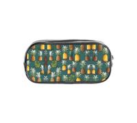 JIUTY Tropical Fruit Paradise - Elegante estuche transparente con cremallera suave, bolsa de papelería multiusos para la escuela y la oficina
