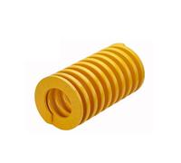 jiuxinyun 1 Uds. Molde de compresión de estampado en espiral, resorte de troquel de carga pequeña, resortes de molde, resorte de compresión, diámetro exterior amarillo de 6-50mm ( Size : 35mm , Color