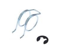 jiuxinyun 2 juegos de mango de freno de bicicleta eléctrica, resorte de torsión doble de retorno