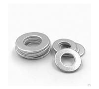 jiuxinyun 20 piezas M4 M5 M6 M7 M8 M9 M10 M11 a M22 junta de anillo de arandela plana de aluminio tapón de sumidero accesorios de sellado de aceite espesor de arandela 1,5mm(M4x7x1.5 20pcs)