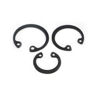 jiuxinyun Circlip M8 ~ M50 C Clips Anillo de retención a presión for agujero Negro 65 Arandela de acero al manganeso Anillo de retención interno Eje Circlip(M34 10pcs)