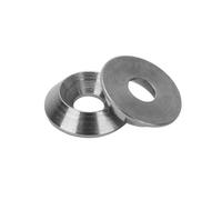jiuxinyun Juntas de Metal de 20 piezas M3/M4/M5 304, junta de tornillo avellanado con cabeza cónica de acero inoxidable, arandela cónica, anillo de refuerzo(M5)