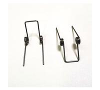 jiuxinyun Resorte de torsión doble de 2 uds., diámetro de alambre 1,2, 8mm, resorte giratorio exterior D X12