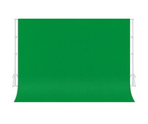 jiuzcare Fond Vert 1.5x2m Toile Polyester Backdrop Studio Photo vidéo Fond pour photographie Youtube Streaming Chroma Key (Green Screen)