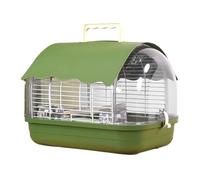Jiwyunlu Jaula de Viaje para Pájaros - Transportín para Aves Transparente De Viaje | Jaula Pequeña De Periquitos,para Conure, Cacatúa NINFA, Canario, Agapornis, Pinzón, Sala De Estar, Balcón, Parque