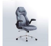 JixCJHj Silla de Oficina ，Sillas Escritorio Ergonómica, Giratoria Ordenador，con Soporte Lumbar,Giratorio de 360°, Función de inclinación,con Reposabrazos Ajustables,para Oficina y hogar