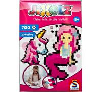Jixelz Unicornio & Sirenita Juego 700 Piezas de Combinar Puzzle Educativo 46115
