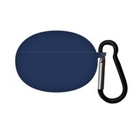 jixopn Luz LED frontal con gancho de metal, estuche para auriculares, compartimento de carga, carcasa para auriculares inalámbricos, funda