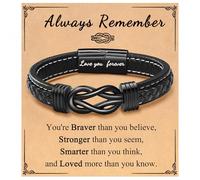 Jixugaud Regalos de confirmación para adolescentes, niños, ideas de regalo, pulseras para niños de 10, 12, 13, 15, 16, 18 años, cumpleaños, bautizo, primera comunión, graduación, regalos para él