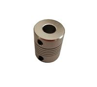 JIYAMI'EN EL-b Acoplador para Acoplamiento de Eje de mordaza de Motor CNC Acoplamiento Flexible OD 19x25mm 3/4/5/6 / 6.35/8 / 10mm (Inner Diameter : 8mmX10mm)