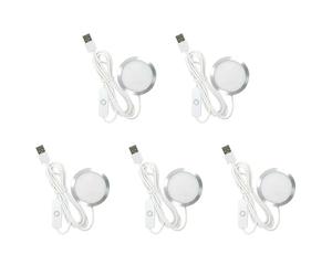 jiyaohui 5X Kit de lámpara LED DIY: Solo accesorios de hardware, sin piezas impresas en 3D, Proyecto de iluminación personalizada con luz brillante y ahorro de energía