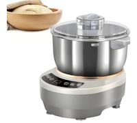 JIYINGHUI Amasadora Eléctrica de Pedestal, Amasadora con Función de Fermentación, Fermentadora de Pan, Acero Inoxidable Antiadherente, Temporizador, para Pan, Pizza, Roti, Dumplings Y Masa Madre 7L