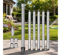 JIYINGHUI Kit de Pozo Poco Profundo con Punta filtrante de 92 cm 5PipeKit