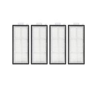 JIYUTQQ regiones Filtro Hepa, Compatible con Roborock Qrevo Curv 2 Flow, Accesorios for Robots de Barrido(Hepa Filter 4pcs)