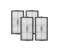 JIYUTQQ regiones Filtro HEPA, Compatible con roborock Qrevo CurvX, Accesorios for aspiradoras Robot(HEPA Filter 4pcs)