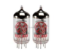 JJ Electronic Tubos de vacío Tesla 12AX7 ECC83-S a juego con ganancia en caja