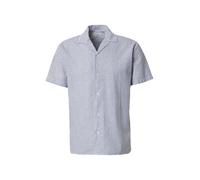 JJ Rebel Camisa 'JREBMOSS SUNNY' azul oscuro / blanco M azul oscuro / blanco