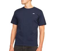 JJ REBEL Jrebrebel Logo tee SS Crew Neck Noos Camiseta, Sky Captain, XS Hombres