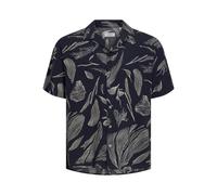 JJ REBEL Camiseta para Hombre Jrebbern Resort SS, Sky Captain, M